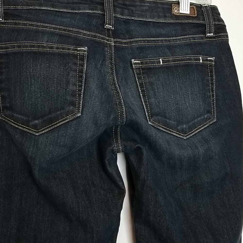 Paige Premium Long Bermuda Jean Shorts Size 25 - Picture 4 of 9